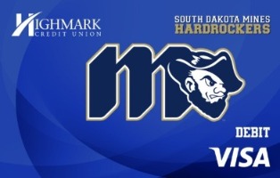 south dakota mines hardrockers Visa debit card image